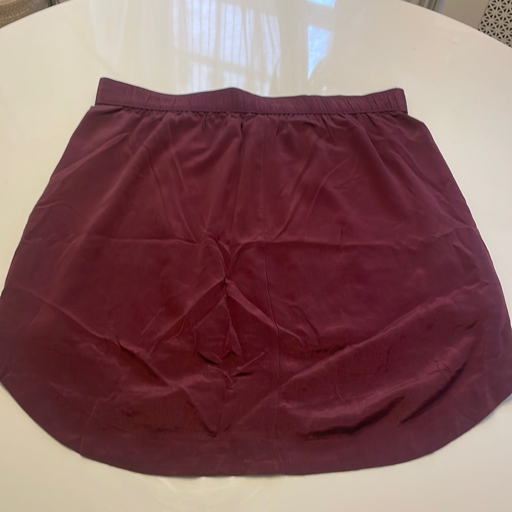 Madewell pull-on skirt with pockets